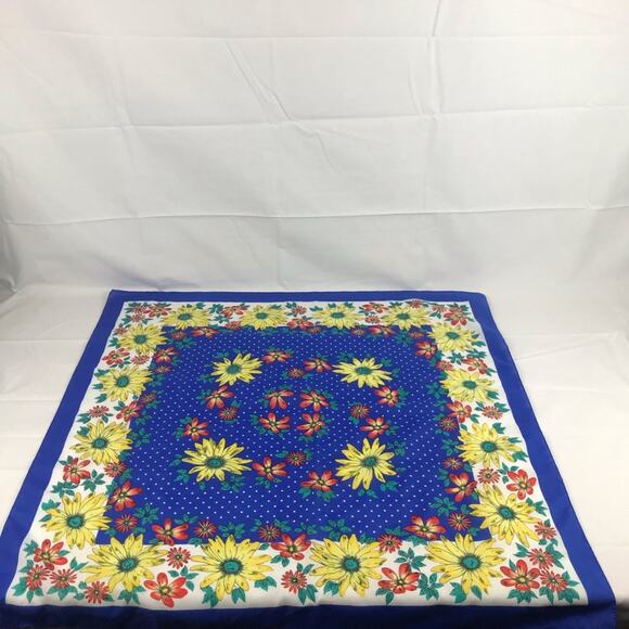 Vintage boho Italy scarf30x31‎